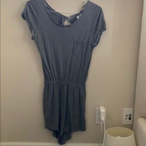 H&M Gray Comfy Romper